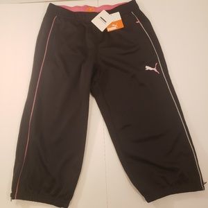 Puma Soccer Capri Black Womens Small NWT